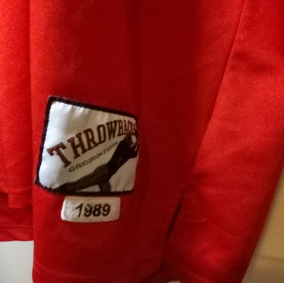 # 1 O - HIP HOP AUTHENTIC #16  SHORT SET 2 pc. XL RED/WHITE  LIKE NEW PRE-LOVED - Picture 5 of 11